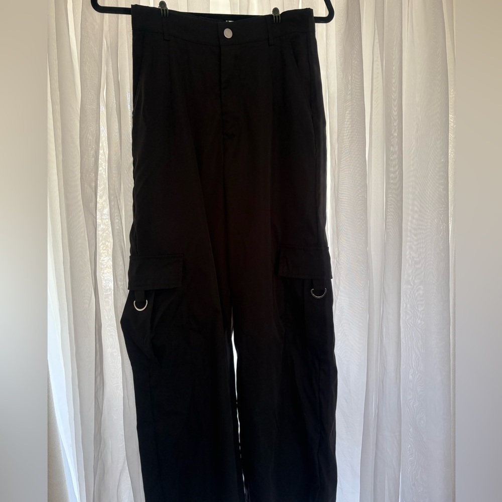 Black Cargo Pants
